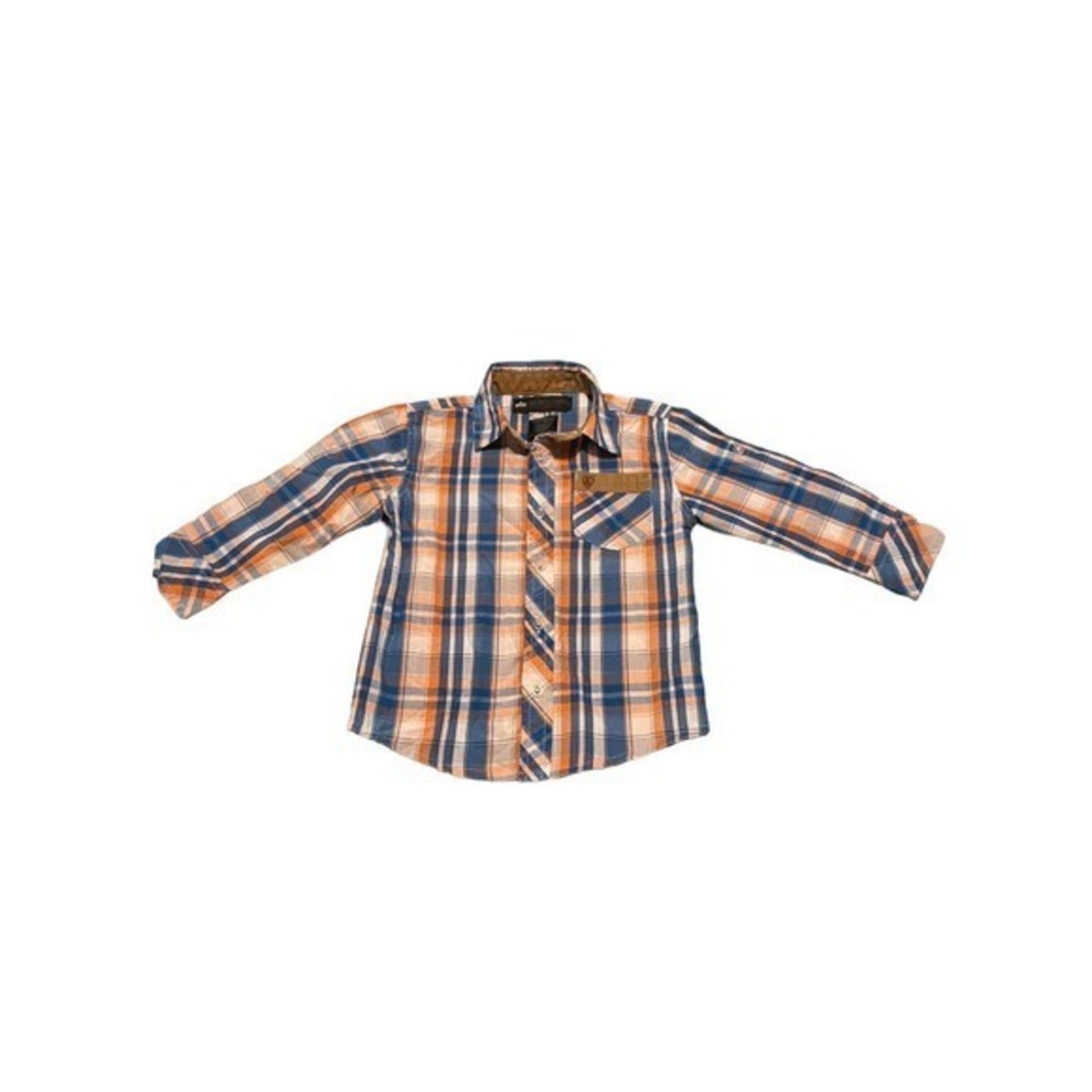 Blac Label Button Down Shirt Boys Size 2T Long Sleeve